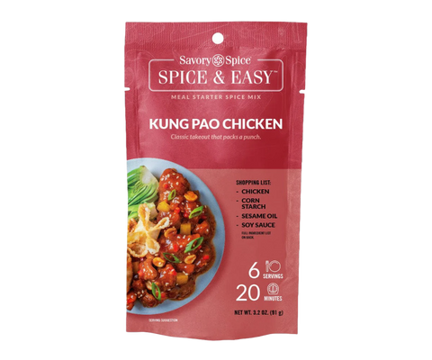 Kung Pao Chicken - Spice & Easy by Savory Spice