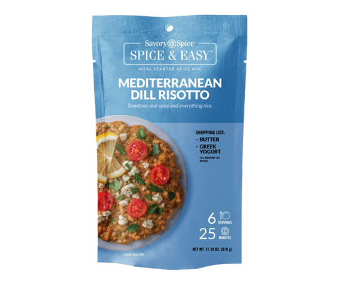 Mediterranean Dill Risotto - Spice & Easy by Savory Spice
