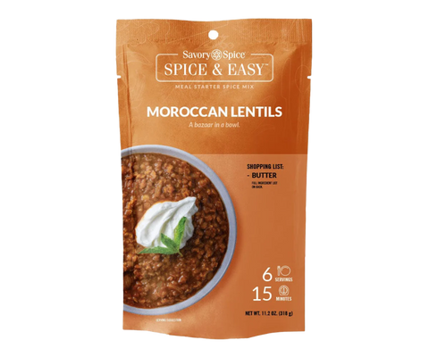 Moroccan Lentils- Spice & Easy by Savory Spice