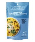 Saffron & Chanterelle Risotto - Spice & Easy by Savory Spice