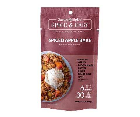 Spiced Apple Bake - Spice & Easy by Savory Spice