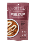 Spiced Carrot Mug Cake - Spice & Easy by Savory Spice