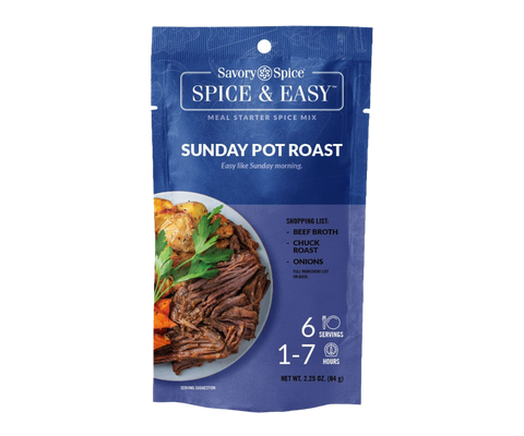 Sunday Pot Roast- Spice & Easy by Savory Spice