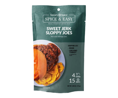 Sweet Jerk Sloppy Joes- Spice & Easy by Savory Spice