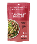 Thai Coconut Curry Soup- Spice & Easy by Savory Spice