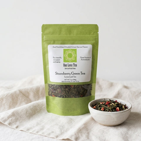 Strawberry Green Tea